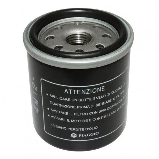 Filtre A Huile Origine - Piaggio 125, 250, 300 x7, x8, X-Evo, x9, x10, Beverly, Mp3, Fly, Vespa Gts -82635R-