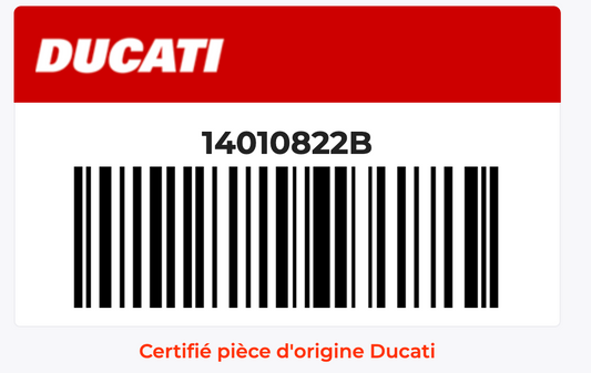 RACCORD D'ADMISSION DUCATI 14010822B