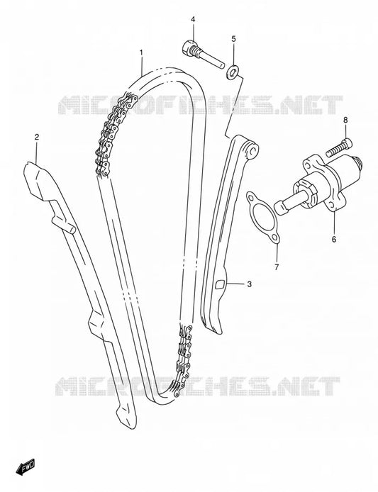 KIT ENSEMBLE DISTRIBUTION POUR SUZUKI OEM