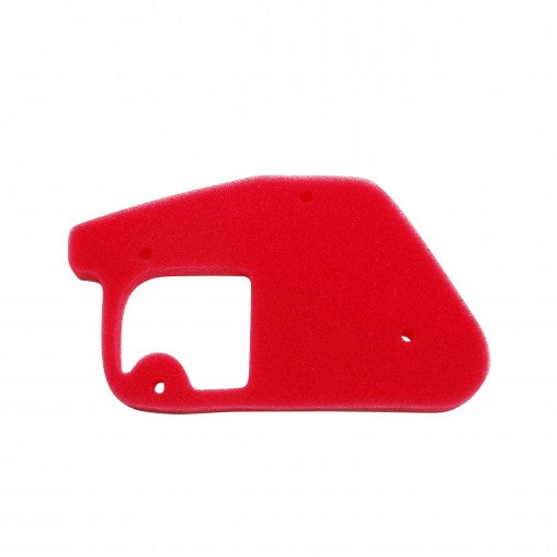 Mousse filtre a air scoot Replay - Mbk 50 booster, stunt/yamaha 50 bws, slider (rouge)